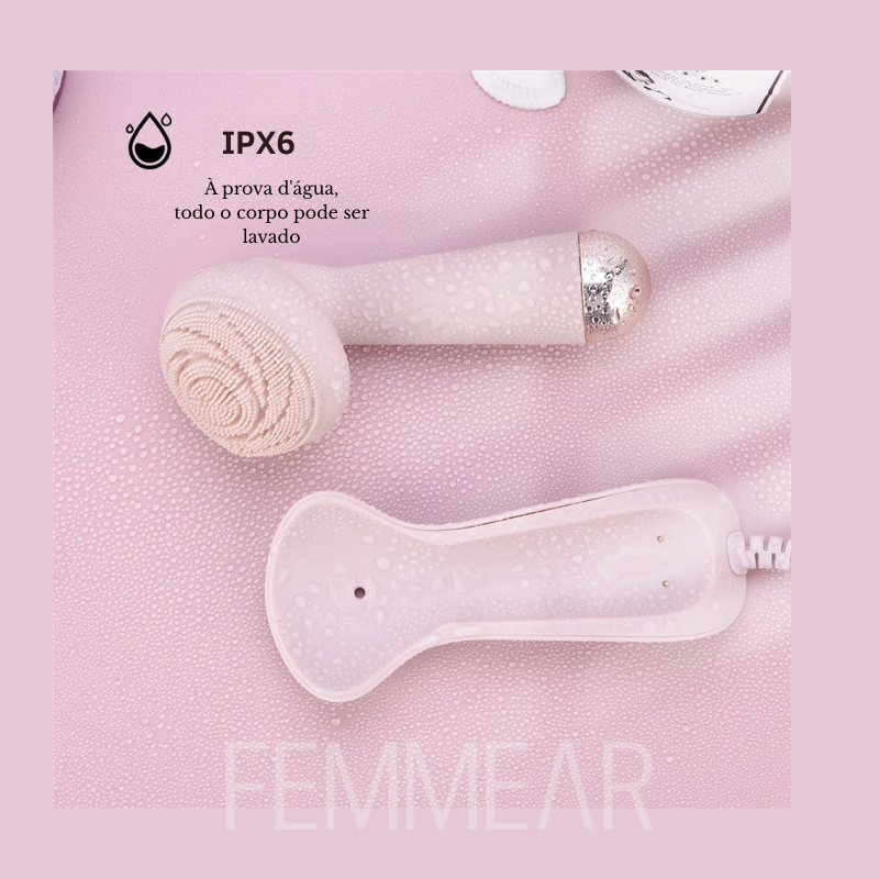 Luna Clare - Escova facial elétrica de silicone