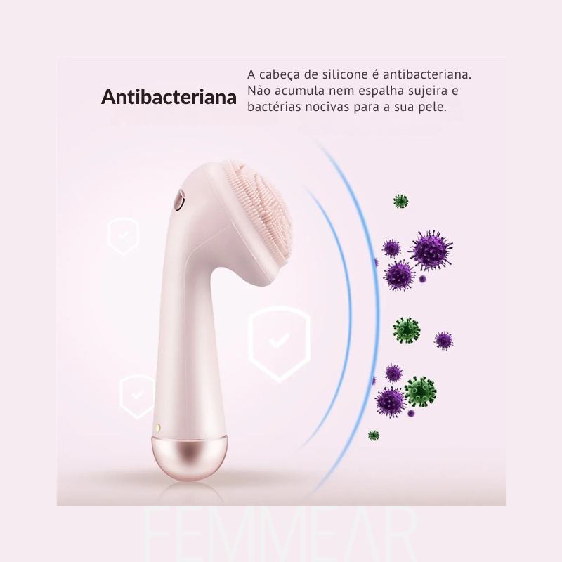Luna Clare - Escova facial elétrica de silicone