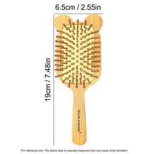 Escova Bamboo Femme – Massagem Capilar Natural & Estilo Sustentável