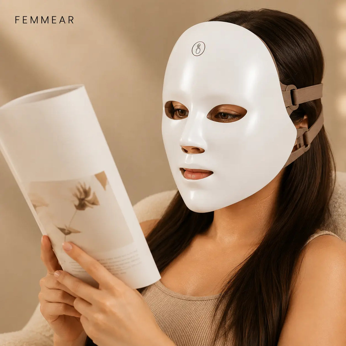 Máscara Facial LED 7 Cores Profissional