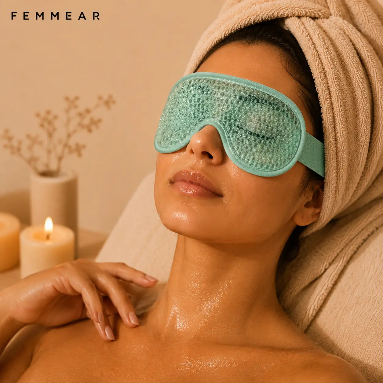 Femmear™ Ice Eyes  Máscara Gel Refrescante para os Olhos