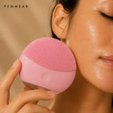 SkinGlow Sonic  Escova Facial Elétrica de Silicone