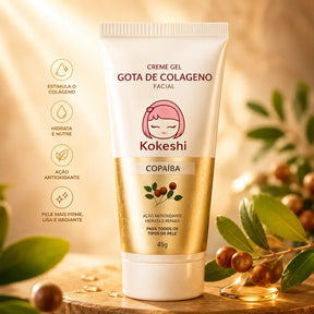 EM OFERTA Creme Facial Gota de Colágeno Kokeshi 45g