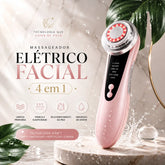 EM OFERTA DISPONIVEL - Massageador Eletrico FACIAL 4 em 1