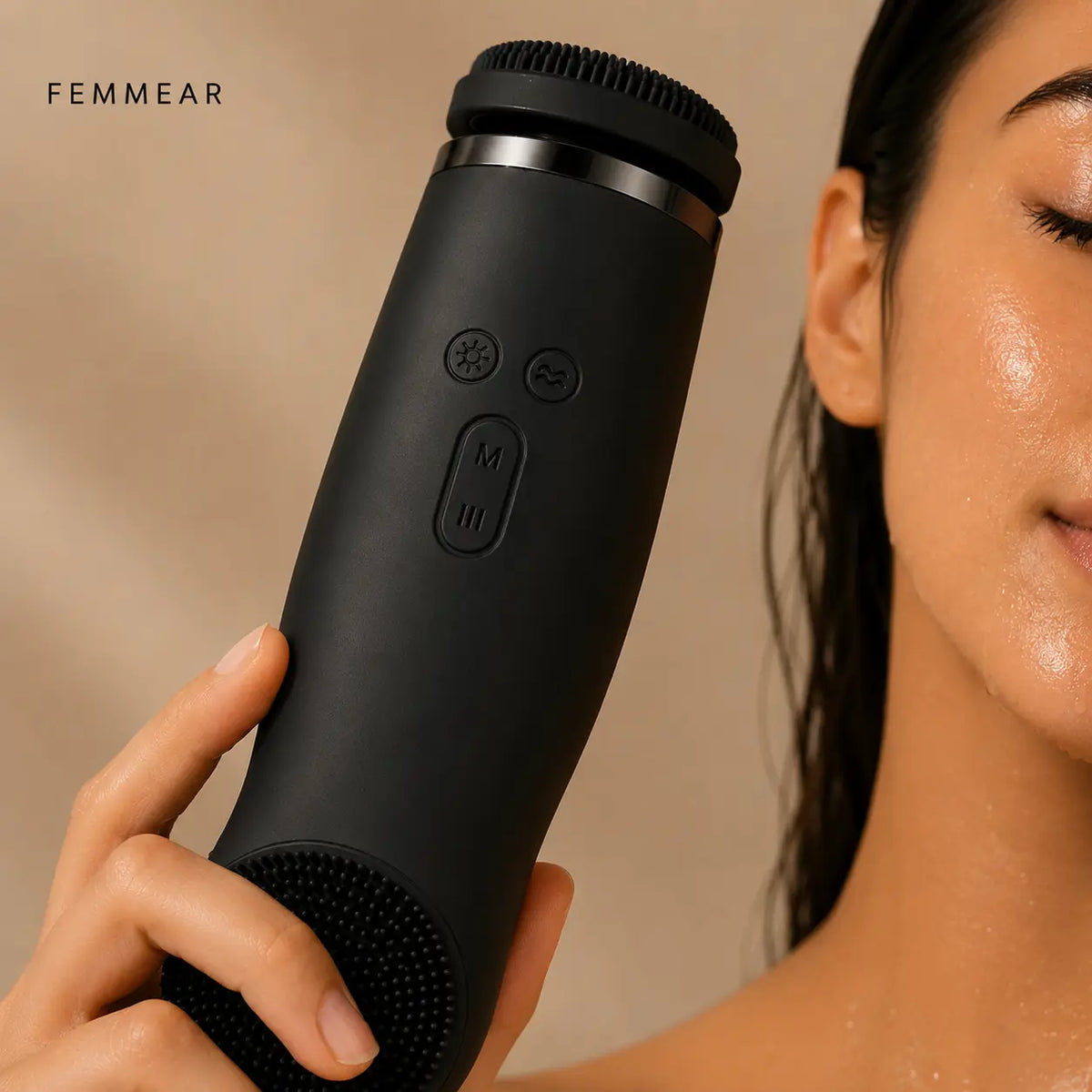 Escova Facial Elétrica de Limpeza Profunda