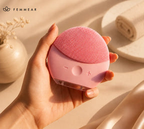SkinGlow Sonic  Escova Facial Elétrica de Silicone