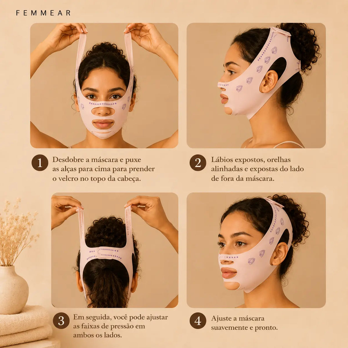 Faixa Facial Lifting FEMMEAR