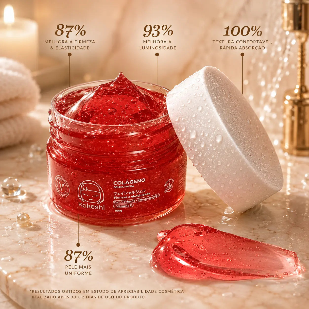 GELEIA FACIAL - COLÁGENO E NIACINAMIDA