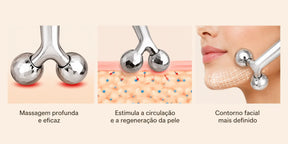 Massageador Facial 3D Roller FEMMEAR