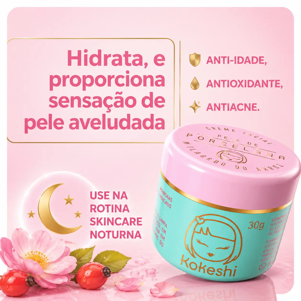 Kit Facial Premium Kokeshi