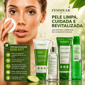 KIT ANTIOLEOSIDADE E ÁCIDO SALICÍLICO FEMMEAR