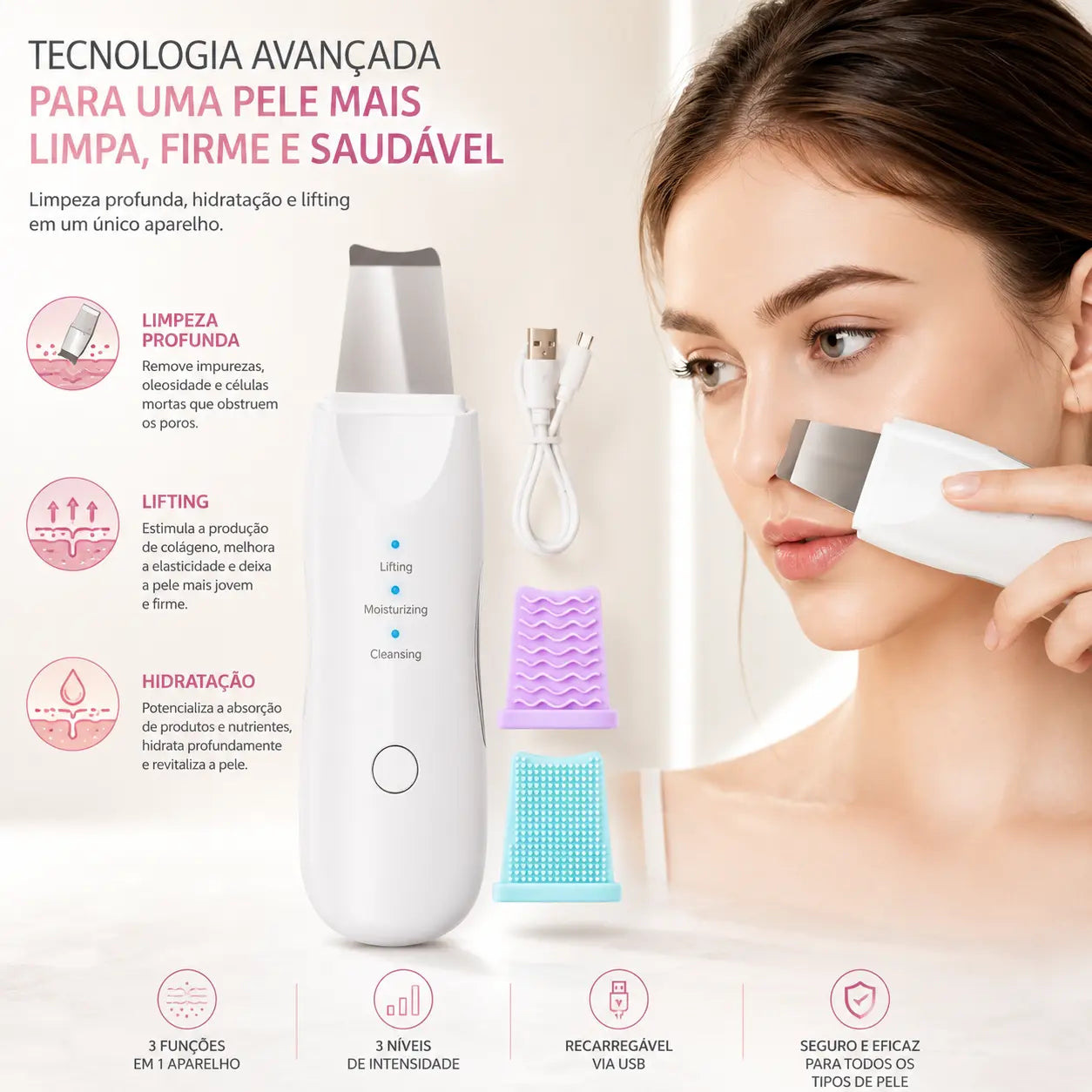 Aparelho Peeling Ultrassônico