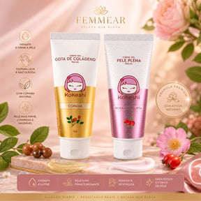 EM OFERTA Creme Facial Gota de Colágeno Kokeshi 45g