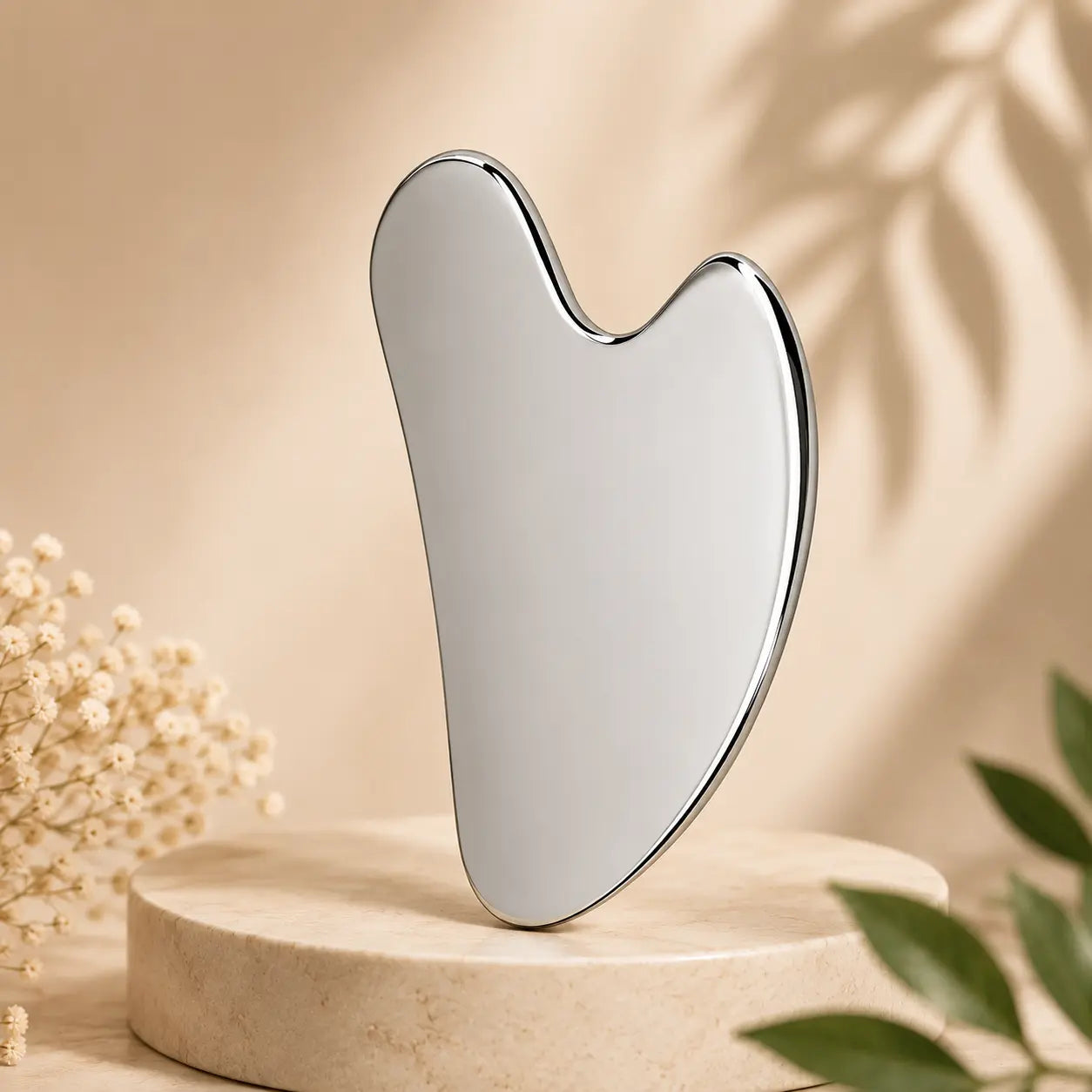 Gua Sha Premium em Aço Inoxidável FEMMEAR
