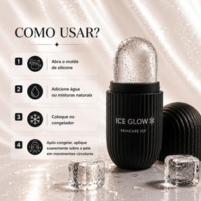 EM OFERTA IceGlow - Rolo Facial de Gelo Anti Inchaço