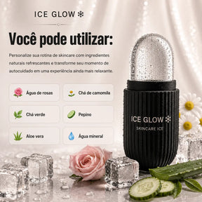 EM OFERTA IceGlow - Rolo Facial de Gelo Anti Inchaço