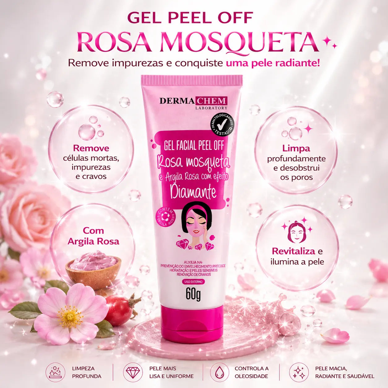 KIT DE ROSA MOSQUETA FEMMEAR