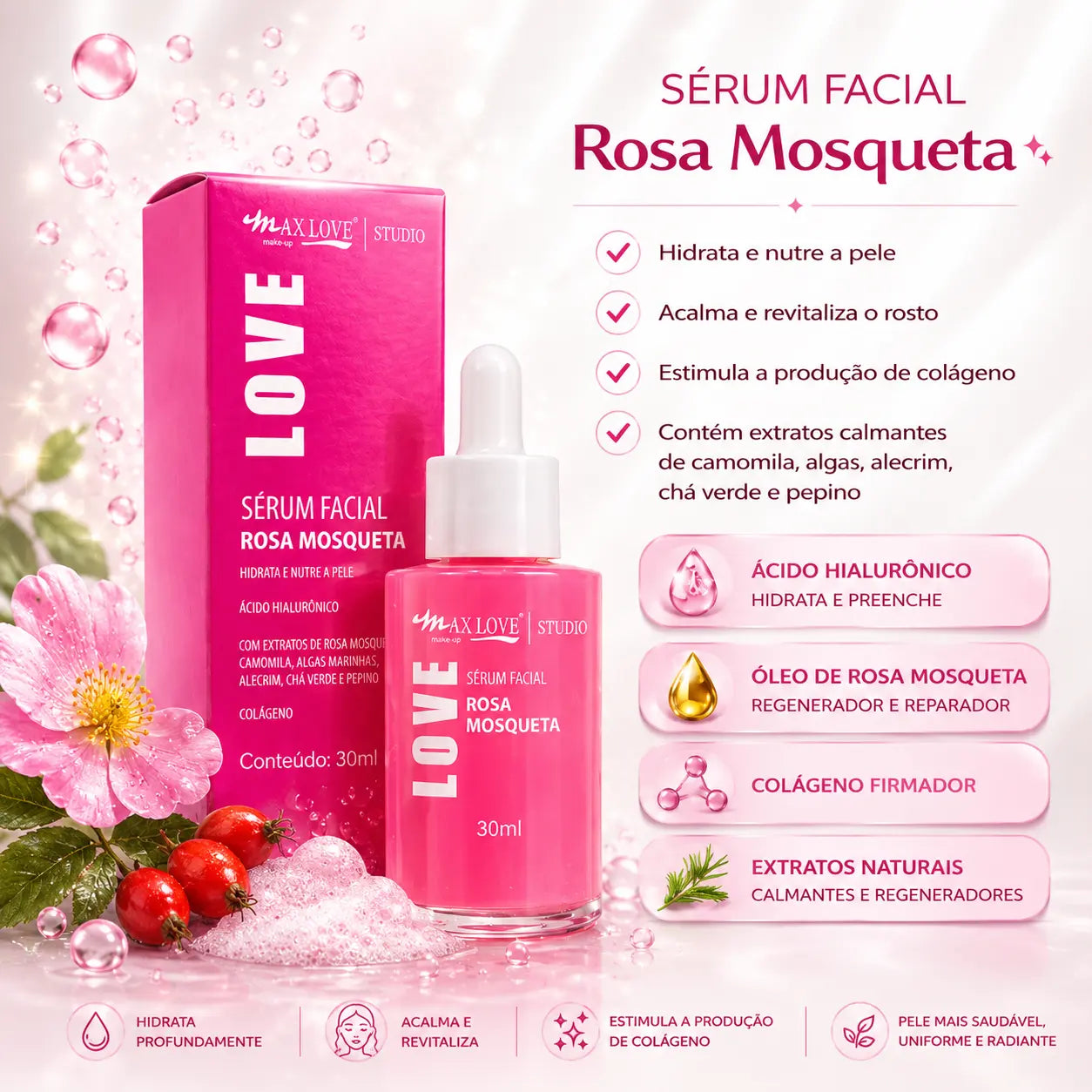 KIT DE ROSA MOSQUETA FEMMEAR