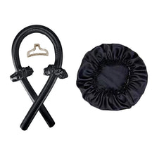 Kit Noites Onduladas – Curvador de Cabelos & Touca de Cetim Femme