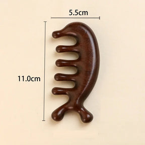 Escova Terapêutica Capilar – Madeira Relax Femme