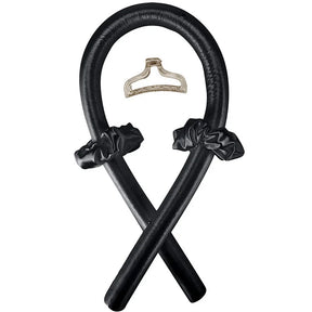 Kit Noites Onduladas – Curvador de Cabelos & Touca de Cetim Femme