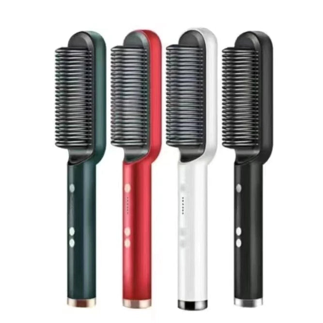 Escova Alisadora Beauty Hair 3 em 1 – Bivolt e Inteligente