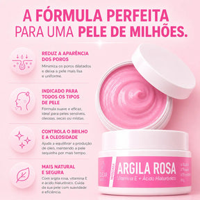 Máscara Facial 3 em 1 Com Ácido Hialurônico - 90g