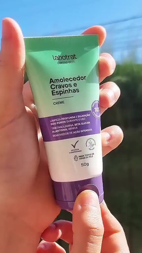 Creme Amolecedor de Cravos e Espinhas
