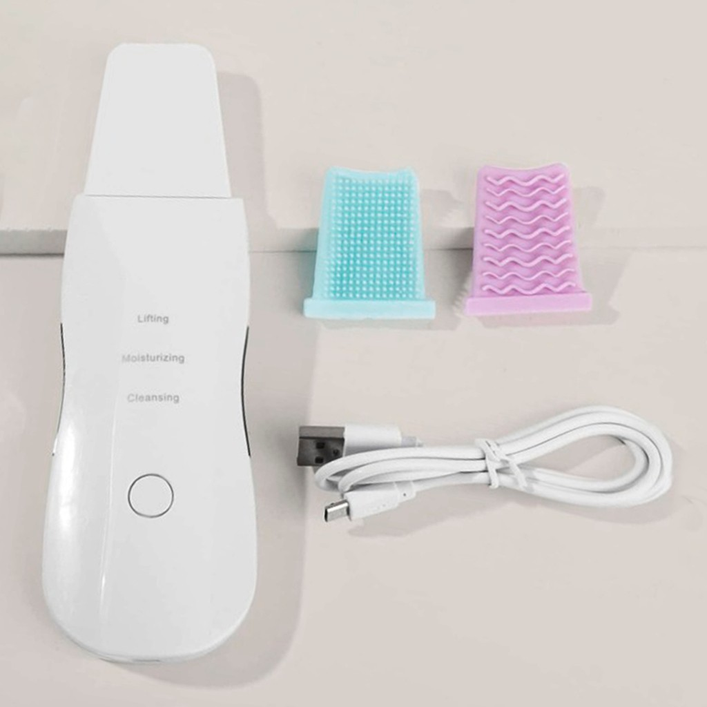 Aparelho Peeling Ultrassônico | Limpeza Facial Profunda + Remoção de Cravos